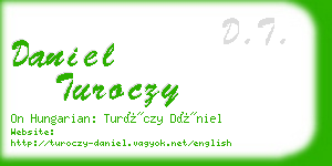 daniel turoczy business card